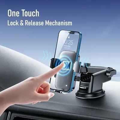 360° Mount Holder Car Windshield Stand For Mobile Cell Phone IPhone Samsung GPS • $7.50