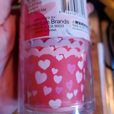 Cupcake Muffin Baking Cups 200+ Red White Pink Hearts Sturdy Paper  • $18