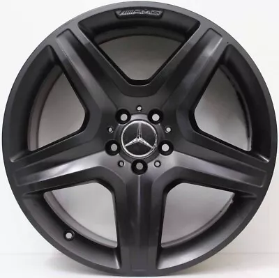 20 Inch Genuine Mercedes Benz AMG GLE / ML 17 MODEL ALLOY WHEELS IN CUSTOM BLACK • $1699