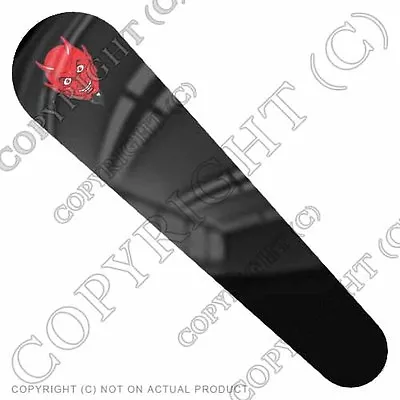 Harley 08-17 Streetglide Console Dash Decal -  RED DEVIL FACE - 151 • $10.99