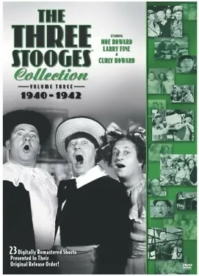 The Three Stooges Collection Vol. 3: 19 DVD • $6.46