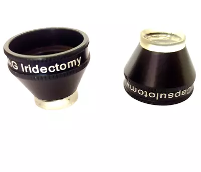 Top YAG Iridectomy And YAG Capsulotomy Lens For YAG Laser Surgery Free Shipping • $153.14