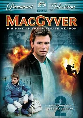 MacGyver: Season 2 Complete Second (DVD 1986) NEW Factory Sealed Free Shipping • $8.50