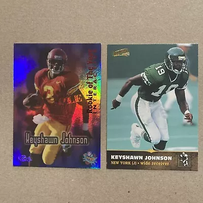 1996 Keyshawn Johnson Classic Draft NFL Rookies Promo & Score Board (RC’s) • $1.99