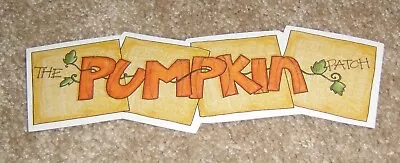 My Mind's Eye Themed Diecut Title ~ The Pumpkin Patch • $1.39