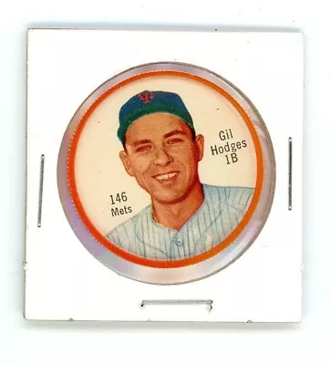 1962 Salada Tea Coin GIL HODGES New York Mets #146 EX+ Condition • $24.99