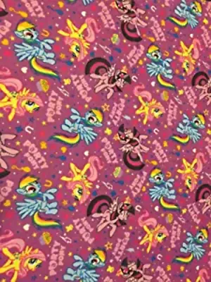 My Little Pony Party Flannel Fabric • $9.99