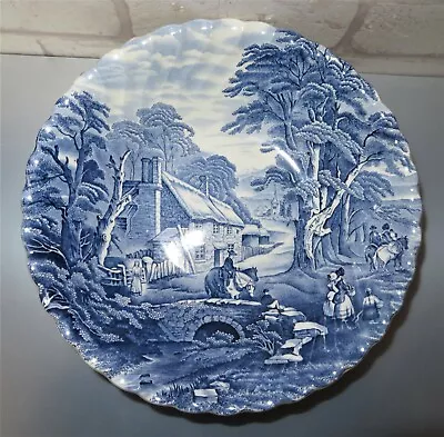 £5 • Buy Vintage James Kent Old Foley Staffordshire Blue And White Bowl Dish - L@@k