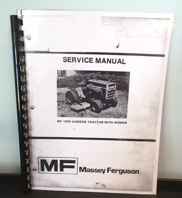 Massey Ferguson MF1655 MF1855 Tractor Operators Manual 1448-782-M1 (06/1977) • $15.95