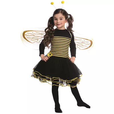 £23.99 • Buy Bumblebee Costume Set For Girls Kids Bumble Bee Dress - By Dress Up America