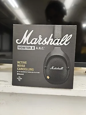 😻😻barely Used Marshall Monitor Anc Bluetooth Headphones Fantastic Sound!🤯🤯🤯 • $145