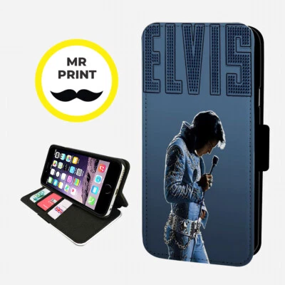 £9.77 • Buy ELVIS FINAL BOW CONCERT - Faux Leather Phone Flip Cover - Fits IPhone & Samsung