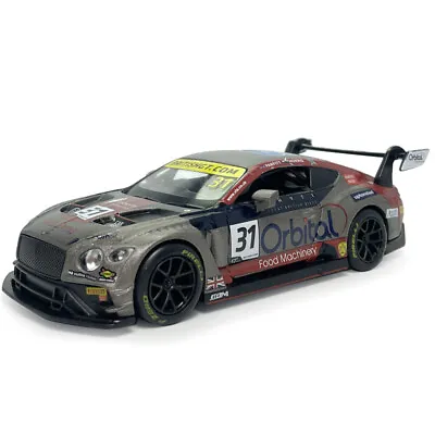 1:32 Bentley Continental GT3 #31 Racing Car Model Car Diecast Toy Car Kids Toys • $37.08