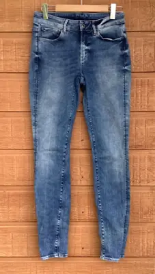Men’s G Star Raw Skinny Jeans Size 30 Blue Regular  Stretch Denim Length 34in • $34.99