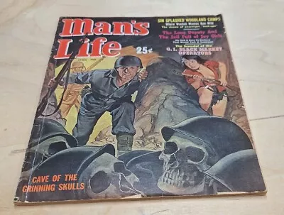 Man’s Life Magazine Apr 1961 Pulp Pinups True Collectible • $28