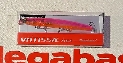 WOW! Megabass VATISSA 115F   ELECTRIC PINK  Color FREE SHIPPING • $24.99