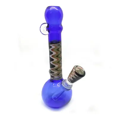 6 Inch Mini Triangle Glass Bong #4 Water Pipes Travel Bong For Smoking • $87.63