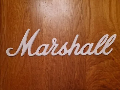  Marshall Logo Badge Speaker Amp Sign  • £11