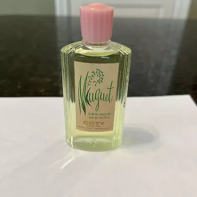 Vintage Muguet Des Bois Coty 1.18 Oz. Eau De Toilette Splash Perfume New / Full • $40