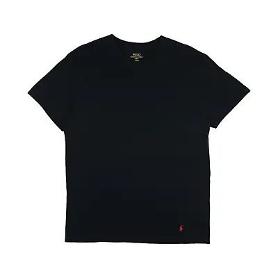 Polo Ralph Lauren Tee T-Shirt Black Short Sleeve Mens Size Large • $24.95