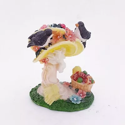 K's Collection Resin Tropical 2 Birds Figurines Decoration Floral  • $19.99