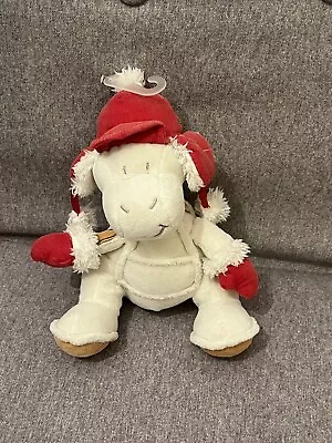 8th Wonder Alfie Giraffe Happy Christmas In Hat & Gloves 7  Plush Soft Toy • £8.99