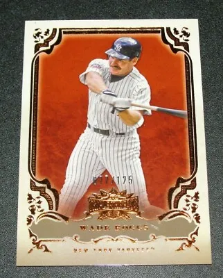 2013 Topps Triple Threads WADE BOGGS #48 Amber Foil Variant/125 YANKEES Red Sox • $5.19