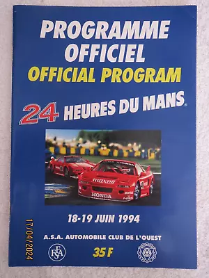 1994 24 Hours Le Mans Programme • £9.99