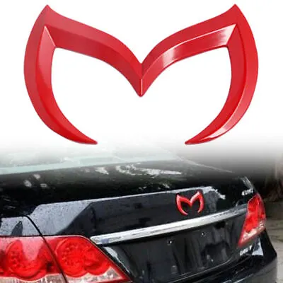 Red 3D Evil M Car Rear Trunk Logo Emblem Badge For Mazda 3 6 CX-5 MX-5 Miata • $9.99