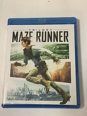 Maze Runner Trilogy (Blu-ray) DVD Scorch Trials Death Cure • $12.99