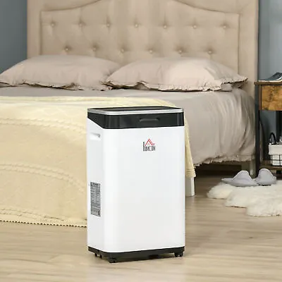 14 Pt. Portable Quiet Electric Dehumidifier For Home 2520 Sq. Ft. White • $147.99