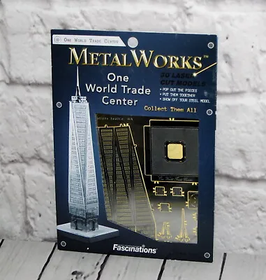 Metal Works 3D Laser Cut Model Kit One World Trade Center Craft Create New Gift • $11.49