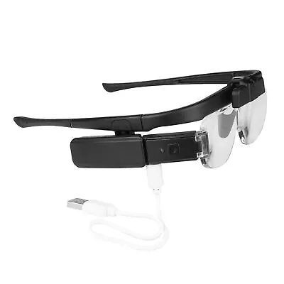 4.5X Magnifying Headset With  Light Magnifying Glass Head Mounted F4E1 • $21.69