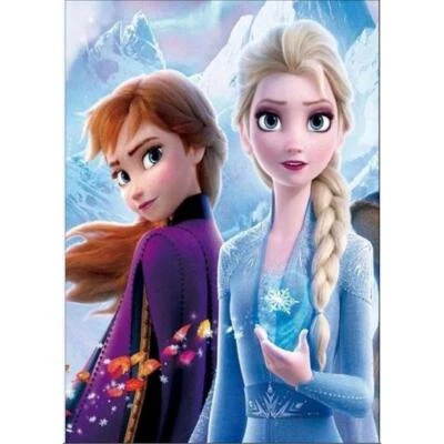 $13.95 • Buy Aus Seller.30 X 40cm.5D DIAMOND PAINTING..DISNEY ANNA & ELSA .full Round Drill 