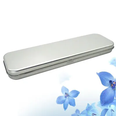 Metal Pencil Holders Small Pencil Case Metal Pen Box Metal Pencil Case • $8.63