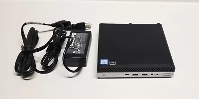 HP EliteDesk 800 G4 DM  Mini I5 8GB DDR4 WIFI HDMI AC Adapter No SSD Or Caddy • $95