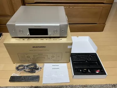 Marantz SACD30N FN Network SACD/CD Player Silver Gold HEOS Built ㏌ AC 100V New • $2650