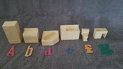 Vintage Marx Hard Plastic Dollhouse Furniture- Buy It By The Piece • $2.50