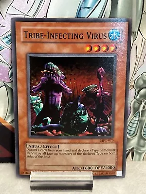 Yu-Gi-Oh! - Tribe-Infecting Virus Unlimited MFC-076  Super Rare LP! • $13.99