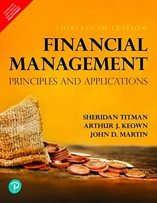 $45.95 • Buy Financial Management: Principles And Applications By Sheridan Titman