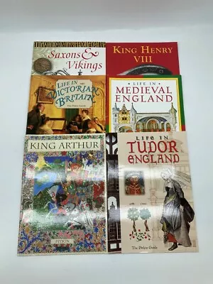 Lot Of 6 Pitkin Guide Books Saxons & Vikings King Henry VIII Life In • $39.99