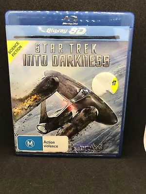 Star Trek Into Darkness 3D Blu Ray EX RENTAL Region B AUS PAL • $10