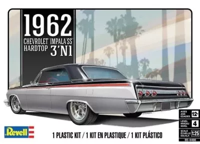 Revell 1/25 1962 Chevy Impala Hardtop Plastic Model Kit 85-4466 • $30.99