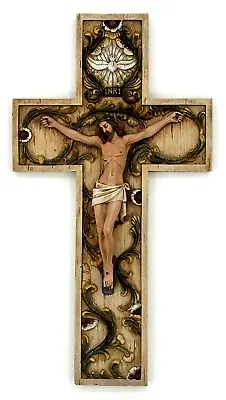 Milagros Holy Spirit Crucifix Cross Calvary Collection Wall Decor 2010 EUC • $34.99