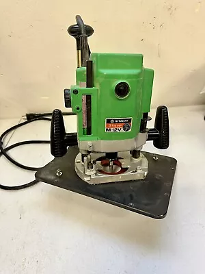 Hitachi M12V  1/2   Super Duty Plunge Router 3-1/4 HP  15A 8000-20000 RPM • $145