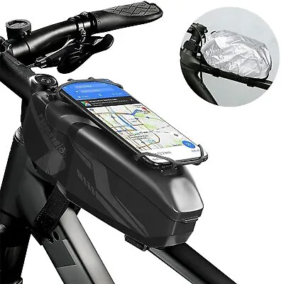 Bike Phone Bag Waterproof Bike Pouch Bicycle Top Tube Phone Bag • $9.98