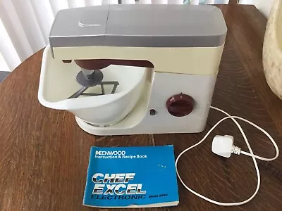 Retro Kenwood Mixer Chef Excel A904 - Excellent Condition Good Working Order • £40