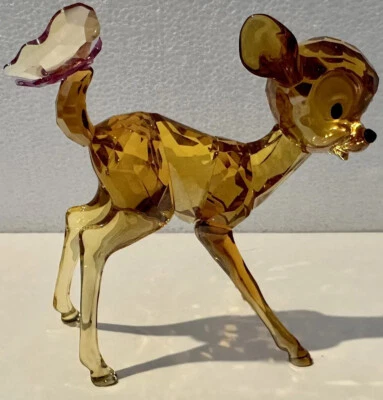 Swarovski Crystal Figurine Disney’s Bambi Colored #5004688 • £618.69
