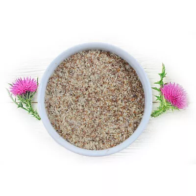 Milk Thistle Seed Powder - Premium Quality 100% Pure Natural  Ground Whole Seeds • £5.99