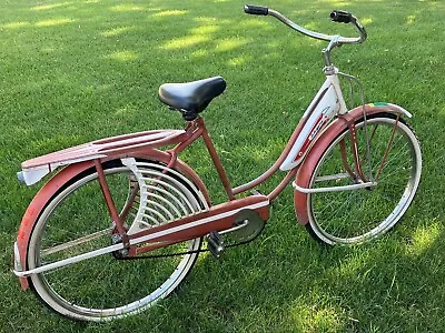 Vintage 1950's Circa J.c. Higgins 26  Balloon Tire Cruiser... Barn Find • $300